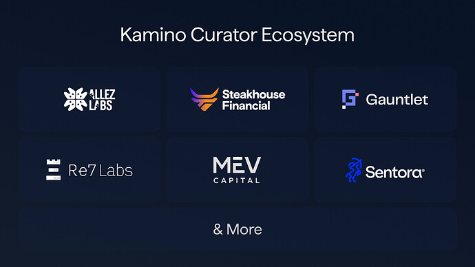 Kamino Vault Curator Ecosystem