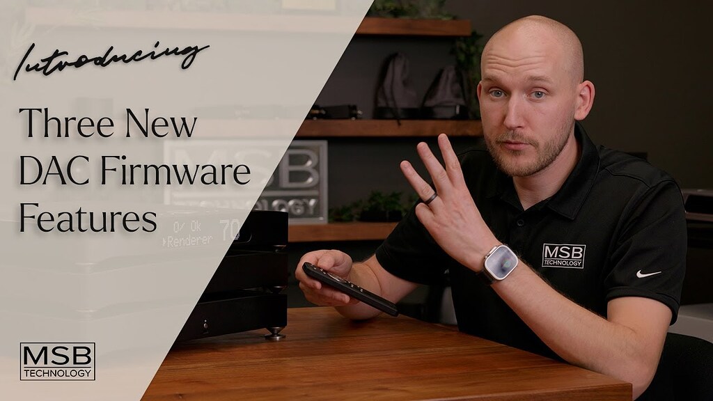 New Firmware Update for MSB DACs - April 2025 - Official - Updates ...