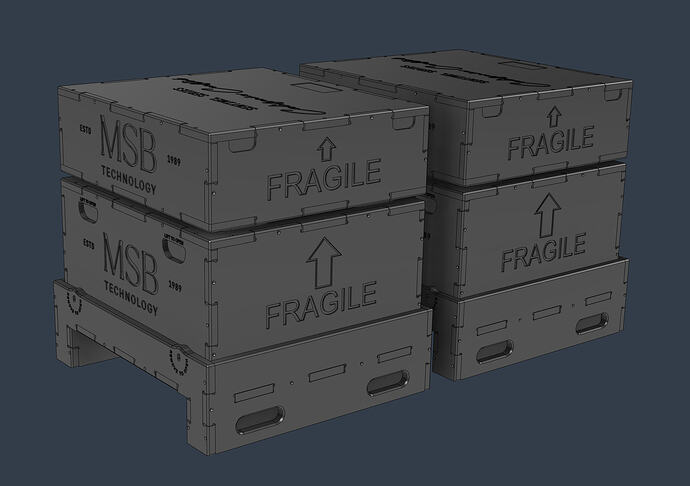 Sentinel Shipping Crates