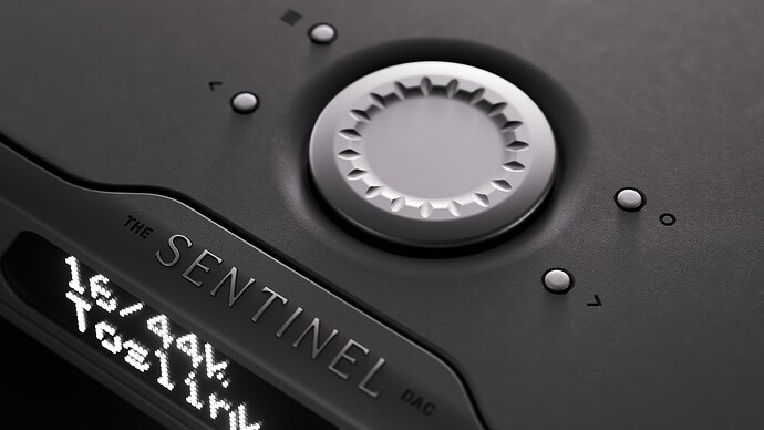 The Sentinel Digital Director Knob Detail