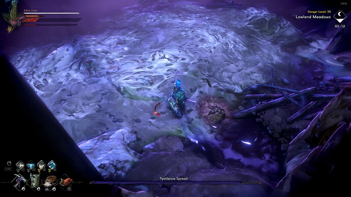 Invisible puddle edge