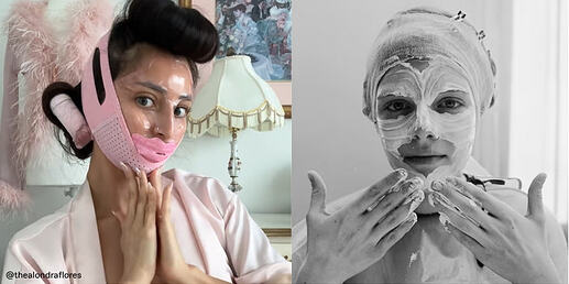 Alondra Flores + vintage cold cream ad