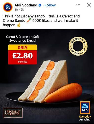carrot sandwich