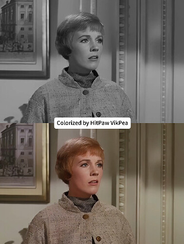 colorized scene from the sound of music