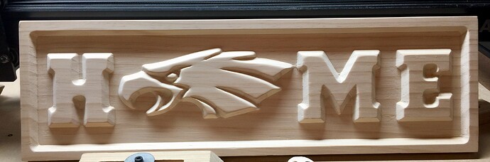Eagle Home Sign