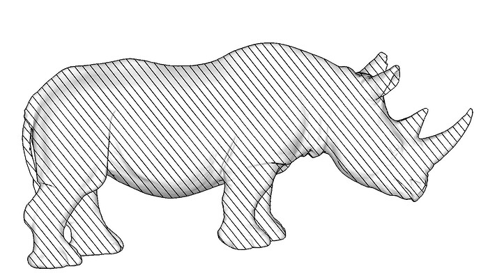 Sliced Rhino