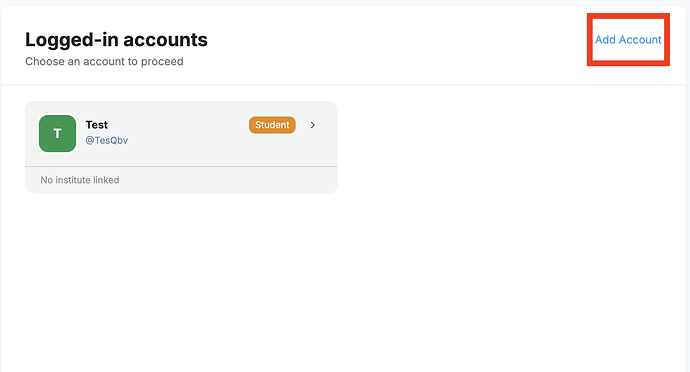 Add account