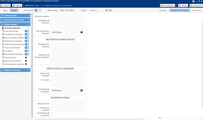 Formulaire global _ moins de maintenance, plus de cohérence