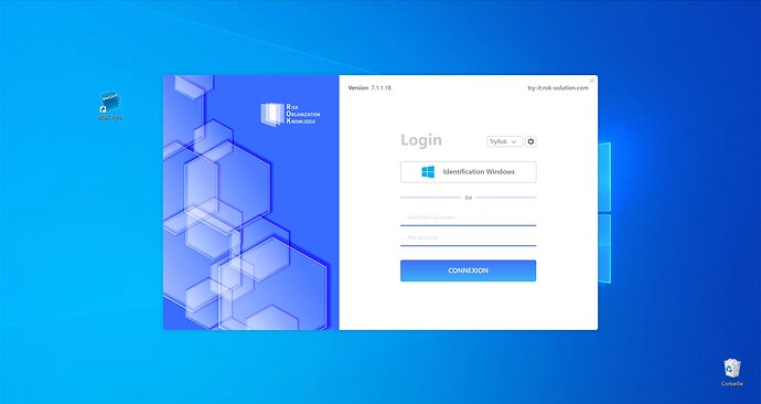 WPF ROK Try-it studio Login