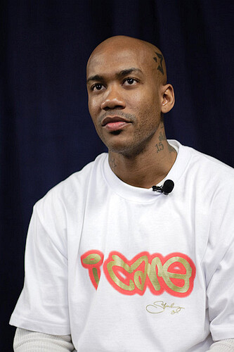 Stephon Marbury during a public appearance, former NBA All-Star and CBA champion—join the 2025 legacy discussion.
