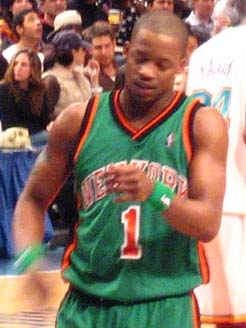 Steve Francis, explosive guard known for speed and scoring in the early 2000s.