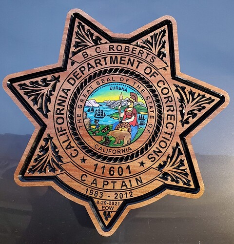 Roberts - Mahogany (Hand Painted Seal)