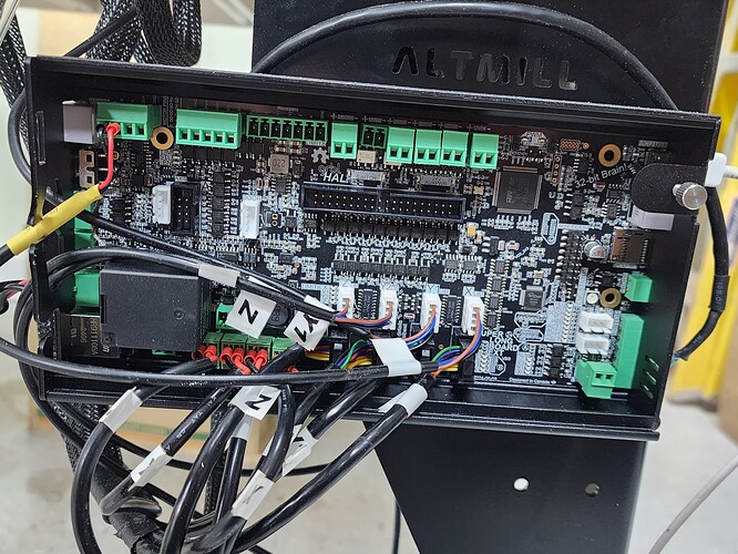 VFD power connection on the SLB