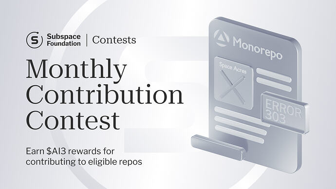 Subspace_Monthly Contribution Contest