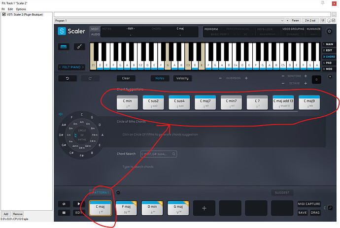 Chord search 1b