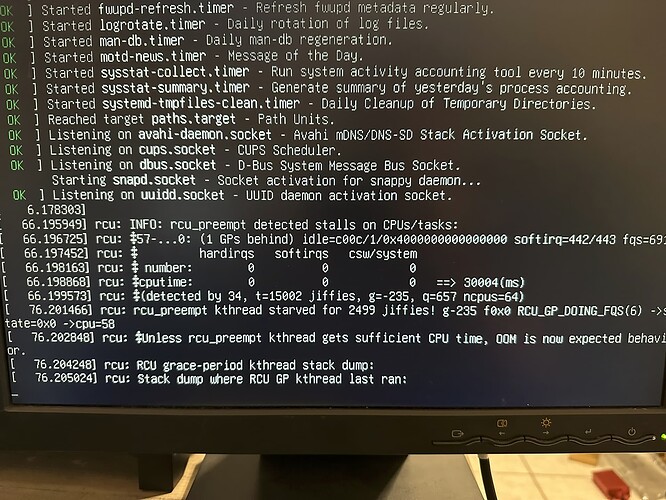 CPU stall