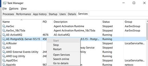 TaskPostgreSQL