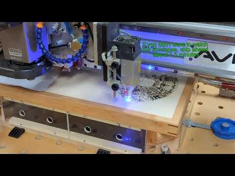 Vacuum hold down honeycomb table for blue laser CNC cutting