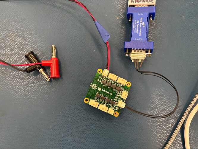 Baseboard Mini with power connector and UART.