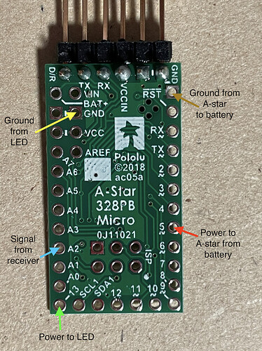 A-Star wiring