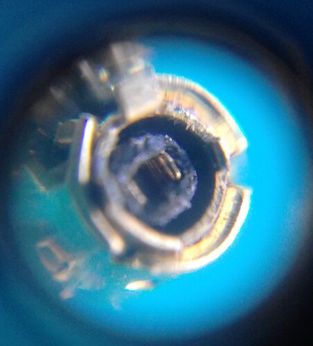receptacle stuck in plug