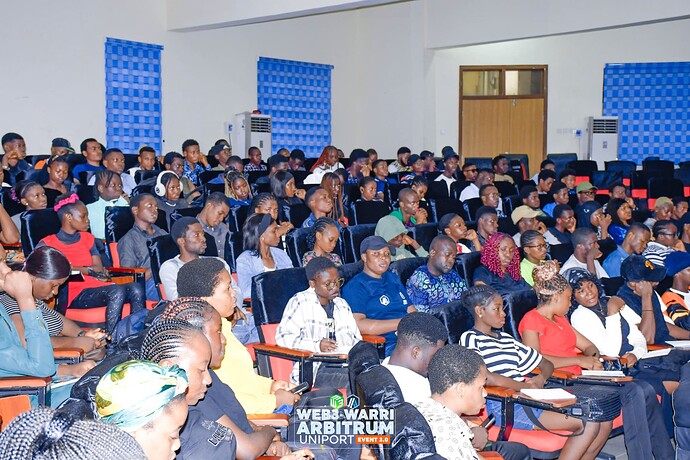 Cross section of some attendees at the Event