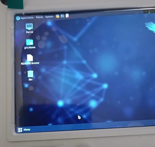 3) desktop parrot os