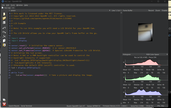 Openmv page