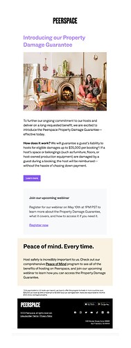 Property Damage Guarantee