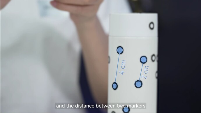 the distance between makers