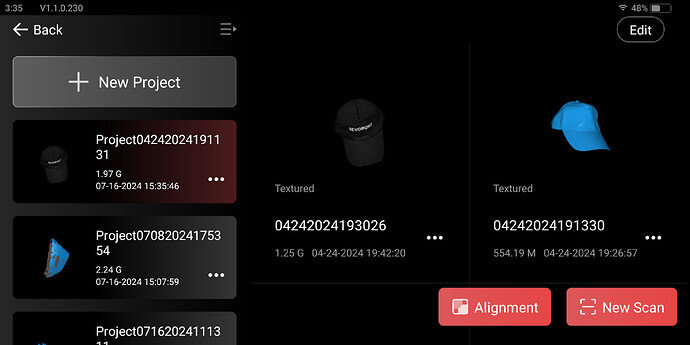 Alignment Merge feature