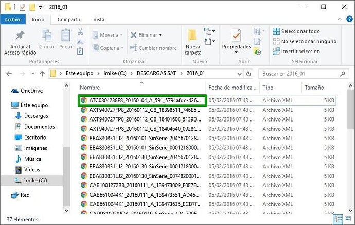 XML RENOMBRADO