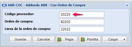editar addenda