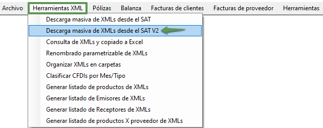 DESCARGA MASIVA XML