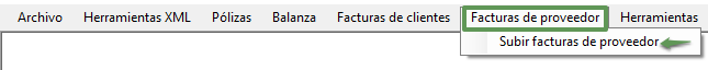 FACTURAS PROVEEDOR