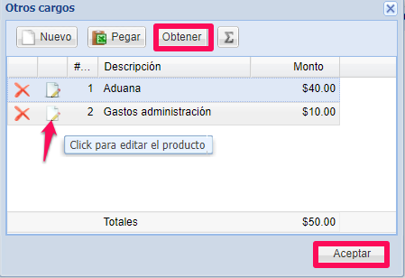 obtener