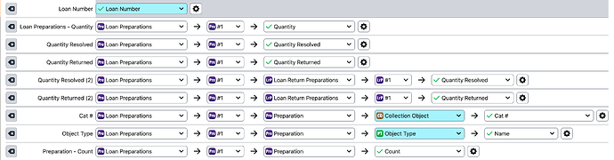 WorkBench mapping for loans