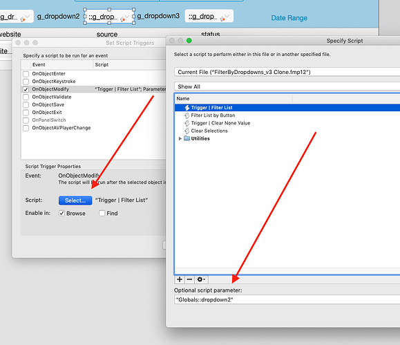Script Parameter