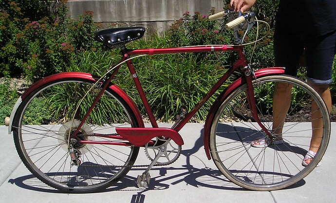 second bike dunelt 5 speed