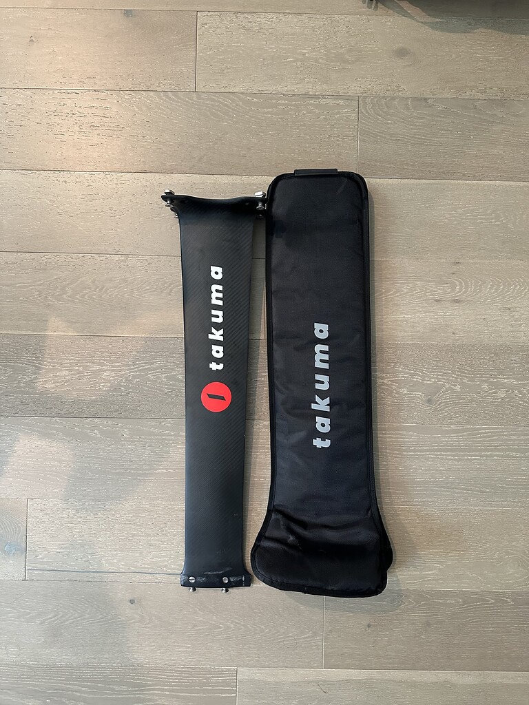Takuma Carbon mast 75cm -$550 - Buy and Sell Foil Gear