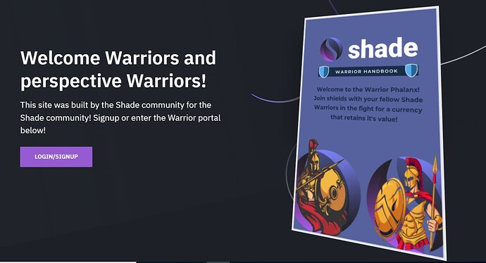 Program Landing Page