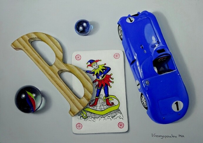 B is for Blue