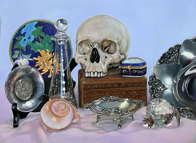 Still Life with Scull
