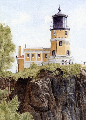 Watercolor Painting - Landscape