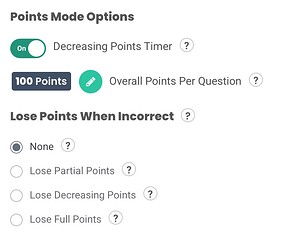 NonAnswersLosePoints