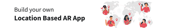 Location Based AR Kit Banner
