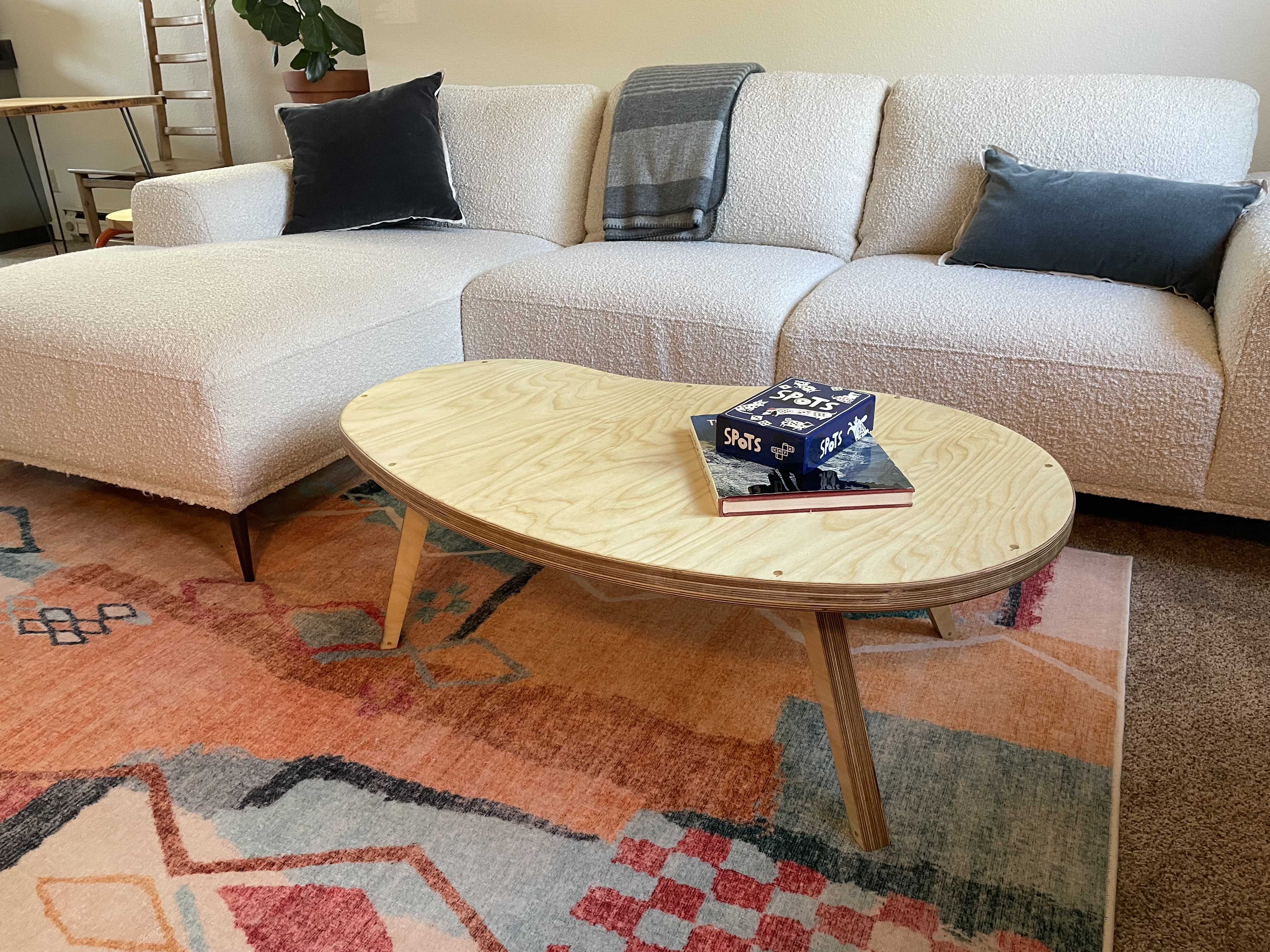 センターテーブル・ローテーブル 90's Vintage Bean Table センター