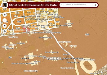 Berkeley GIS Portal