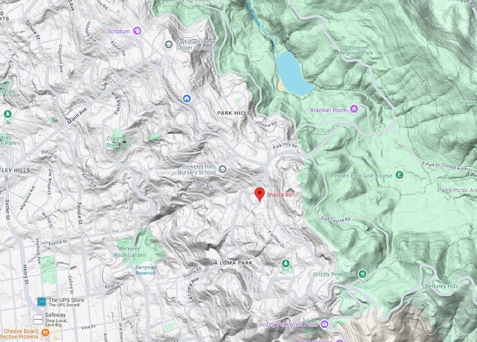 Jumping the ridge to 125 Shasta