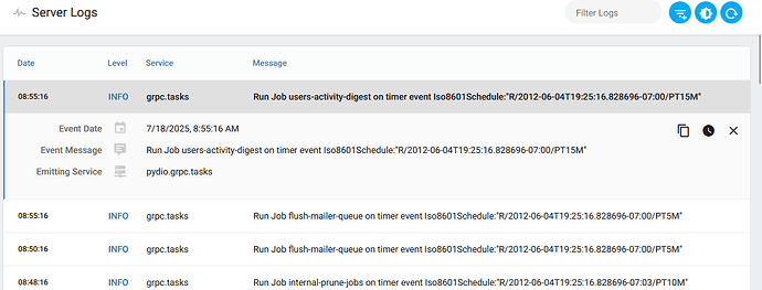 Server Log User Activity Degest